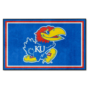 Fanmats - University of Kansas 4x6 Rug 44''x71''