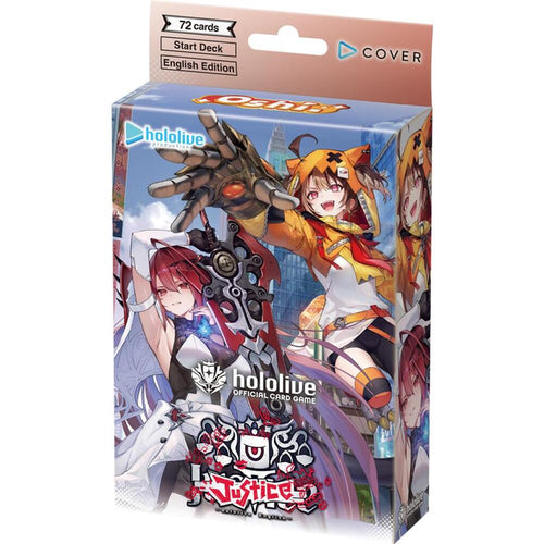 Bushiroad -  Hololive Official Card Game Start Deck: Oshi Justice