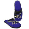 Baltimore Ravens Slipper - Big Logo Stripe - (1 Pair) - S -