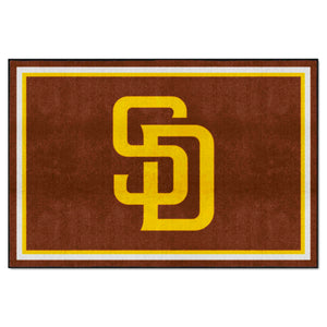 Fanmats - MLB - San Diego Padres 5x8 Rug 59.5''x88''
