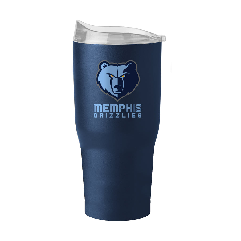 Memphis Grizzlies Tumbler 30oz Flipside Powder Coat - Logo Brands