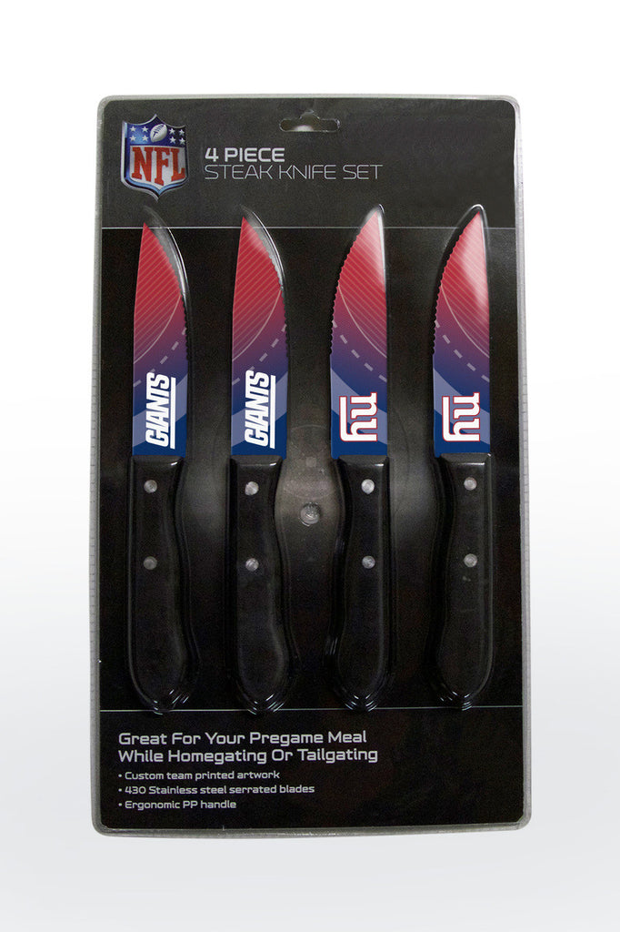 New York Giants Knife Set Steak 4 Pack - The Sports Vault
