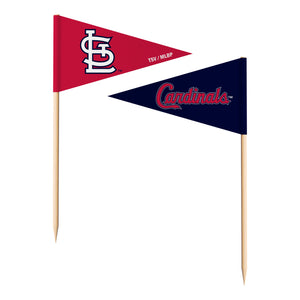 St. Louis Cardinals Toothpick Flags - the Sports Vault