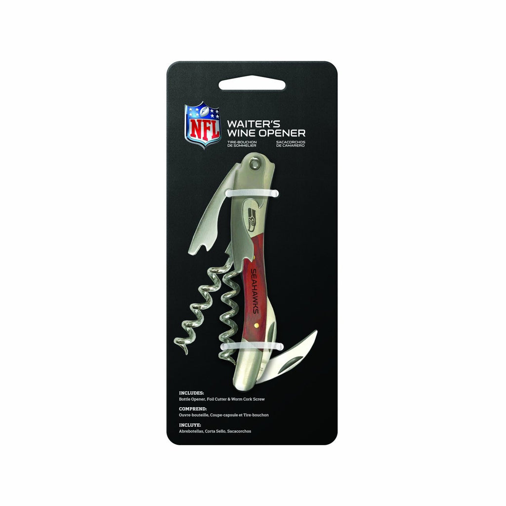 Seattle Seahawks Wine Bottle Opener - The Sports Vault
