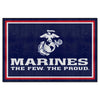 Fanmats - U.S. Marines 5x8 Rug 59.5''x88''