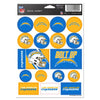 Los Angeles Chargers Decal Sheet 5x7 Vinyl - WinCraft
