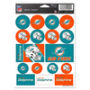 Miami Dolphins Decal Sheet 5x7 Vinyl - WinCraft