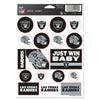 Las Vegas Raiders Decal Sheet 5x7 Vinyl - WinCraft