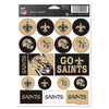 New Orleans Saints Decal Sheet 5x7 Vinyl - WinCraft