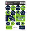 Seattle Seahawks Decal Sheet 5x7 Vinyl - WinCraft