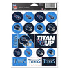 Tennessee Titans Decal Sheet 5x7 Vinyl - WinCraft
