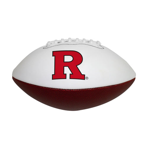 Rutgers Scarlet Knights Football Full Size Autographable - Logo Brands