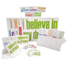 Ultra Booster Set, Posters, Magnets, Notes, Page Keepers, Note Cards, 150 Pieces - Inspired Minds