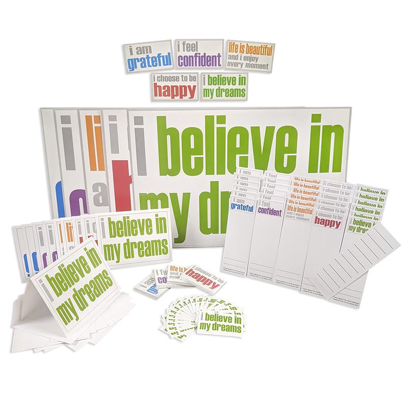 Ultra Booster Set, Posters, Magnets, Notes, Page Keepers, Note Cards, 150 Pieces - Inspired Minds