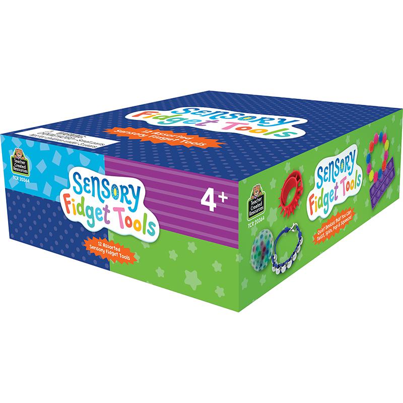 Sensory Fidget Tools, 12 Pieces - Teacher Created Resources