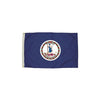 Durawavez Nylon Outdoor Flag with Heading & Grommets, Virginia, 3ft x 5ft - FLAGZONE