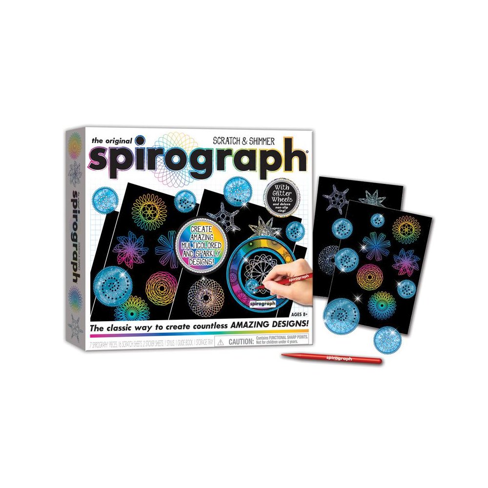 Spirograph Scratch & Shimmer