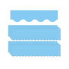 Light Blue Scalloped Border Trim, 35 Feet Per Pack, 6 Packs - Teacher Created Resources