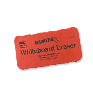 4X2 RED MAGNETIC WHITEBOARD ERASER - Charles Leonard