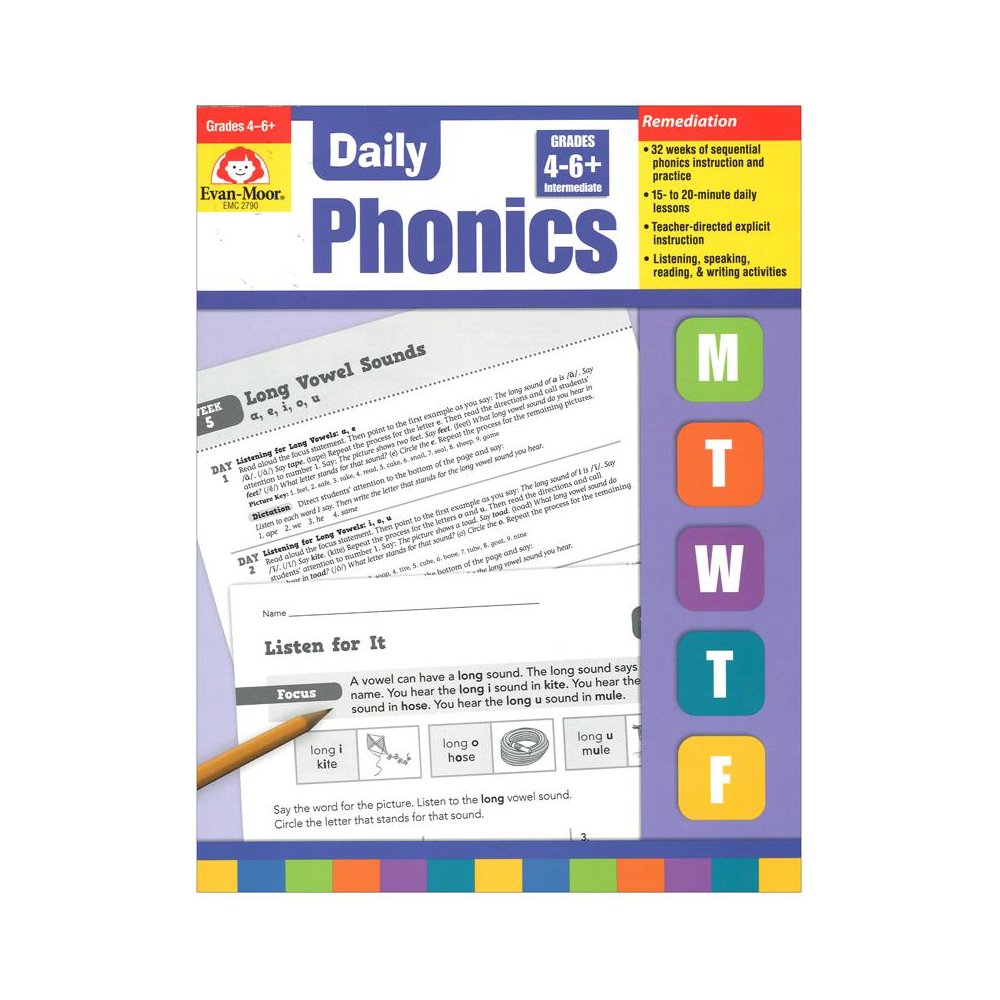 DAILY PHONICS PRACTICE GR 4-6 - EVAN-MOOR