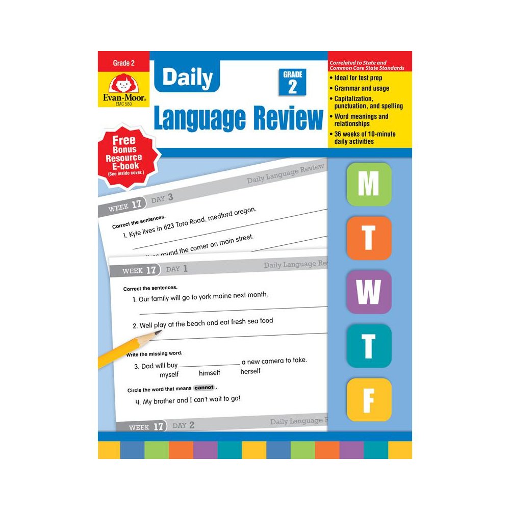 Daily Language Review Teacher's Edition, Grade 2 - EVAN-MOOR