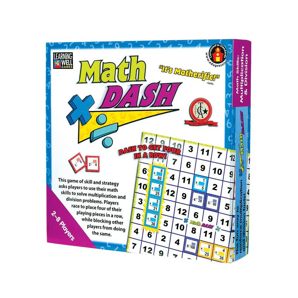 MATH DASH MULTIPLICATION & DIVISION - Teacher Created Resources