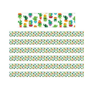A Sharp Bunch Tossed Pattern Deco Trim, 37 Feet Per Pack, 6 Packs - Eureka