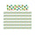 A Sharp Bunch Tossed Pattern Deco Trim, 37 Feet Per Pack, 6 Packs - Eureka
