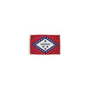 3X5 NYLON ARKANSAS FLAG HEADING & GROMMETS - FLAGZONE LLC