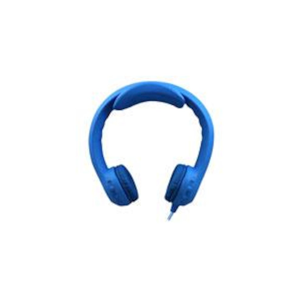 FLEX-PHONES INDESTRUCTIBLE BLU FOAM HEADPHONES - HAMILTON ELECTRONICS VCOM