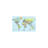 Laminated World Map - World - 50'' Width x 33'' Height - House of Doolittle