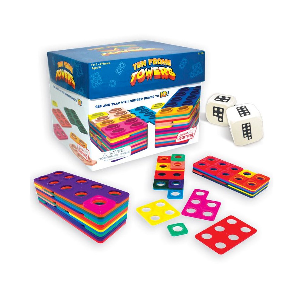 Ten Frame Towers - JUNIOR LEARNING