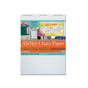 Heavy Duty Anchor 24X32 Unruled, Chart Paper - PACON CORPORATION