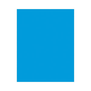 Poster Board 22X28 Blue 6 Ply 25Sht, Coated - PACON CORPORATION