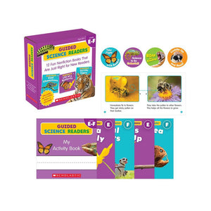 GUIDED SCIENCE READERS LEVELS E-F PARENT PACK - SCHOLASTIC TEACHING RESOURCES