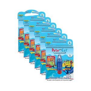 Pete The Cat Water Reveal, 6 Sets - Teacher Created Resources