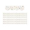 Everyone is Welcome Dots Scalloped Border Trim, 35 Feet Per Pack, 6 Packs - Teacher Created Resources