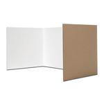 PRIVACY SHIELD WHITE 24PK 18HX48W - Flipside