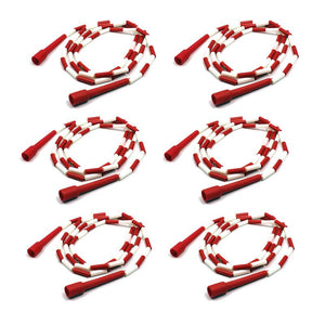 Segmented Plastic Jump Rope, 8', Pack of 6 - Martin Sports