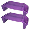 Lap Tray , Purple Sparkle, Pack of 2 - Romanoff