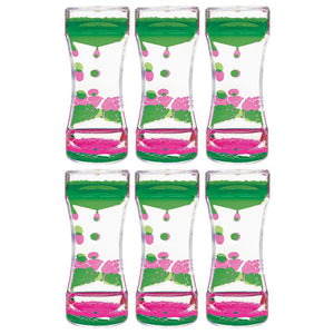 Pink & Green Liquid Motion Bubbler, Pack of 6 - Teacher Created Resources