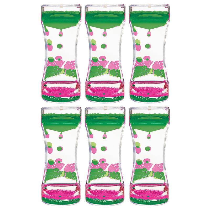 Pink & Green Liquid Motion Bubbler, Pack of 6 - Teacher Created Resources