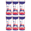 Red & Blue Liquid Motion Bubbler, Pack of 6 - Teacher Created Resources