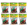 Character Traits Wristband Pack, 10 Per Pack, 6 Packs - Teacher Created Resources
