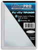 Toploader - 3.5x5 1/8 Clear (25 per pack) - Ultra Pro