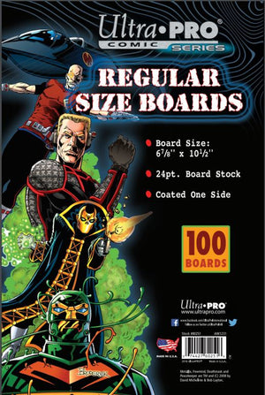 Boards - Regular 6 7/8'' x 10 1/2'' (100 per pack) - Ultra Pro