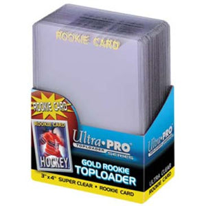 Toploader - 3x4 Gold Rookie (25 per pack) - Ultra Pro