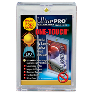 One Touch UV Card Holder with Magnet Closure - 75pt - Ultra Pro