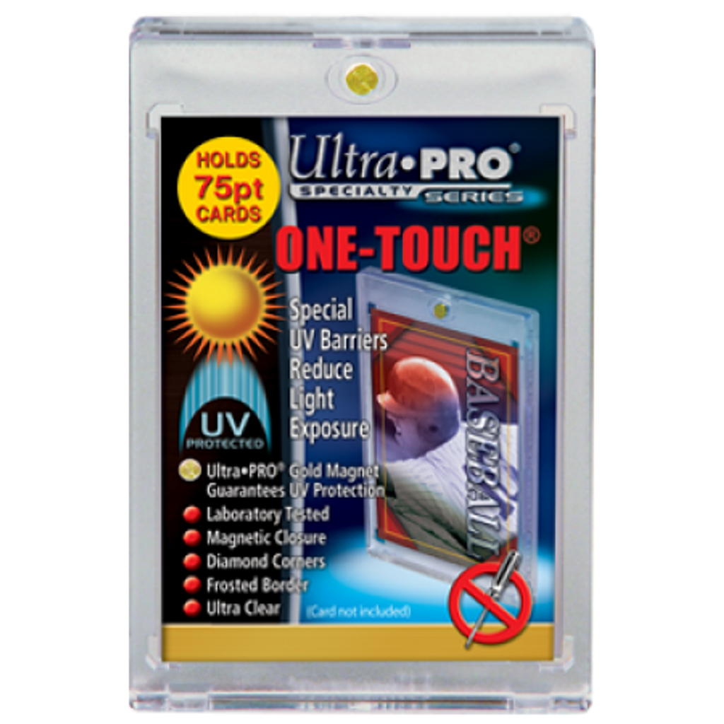 One Touch UV Card Holder with Magnet Closure - 75pt - Ultra Pro
