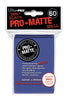 Deck Protectors - Pro Matte - Small Size - Blue (One Pack of 60) - Ultra Pro